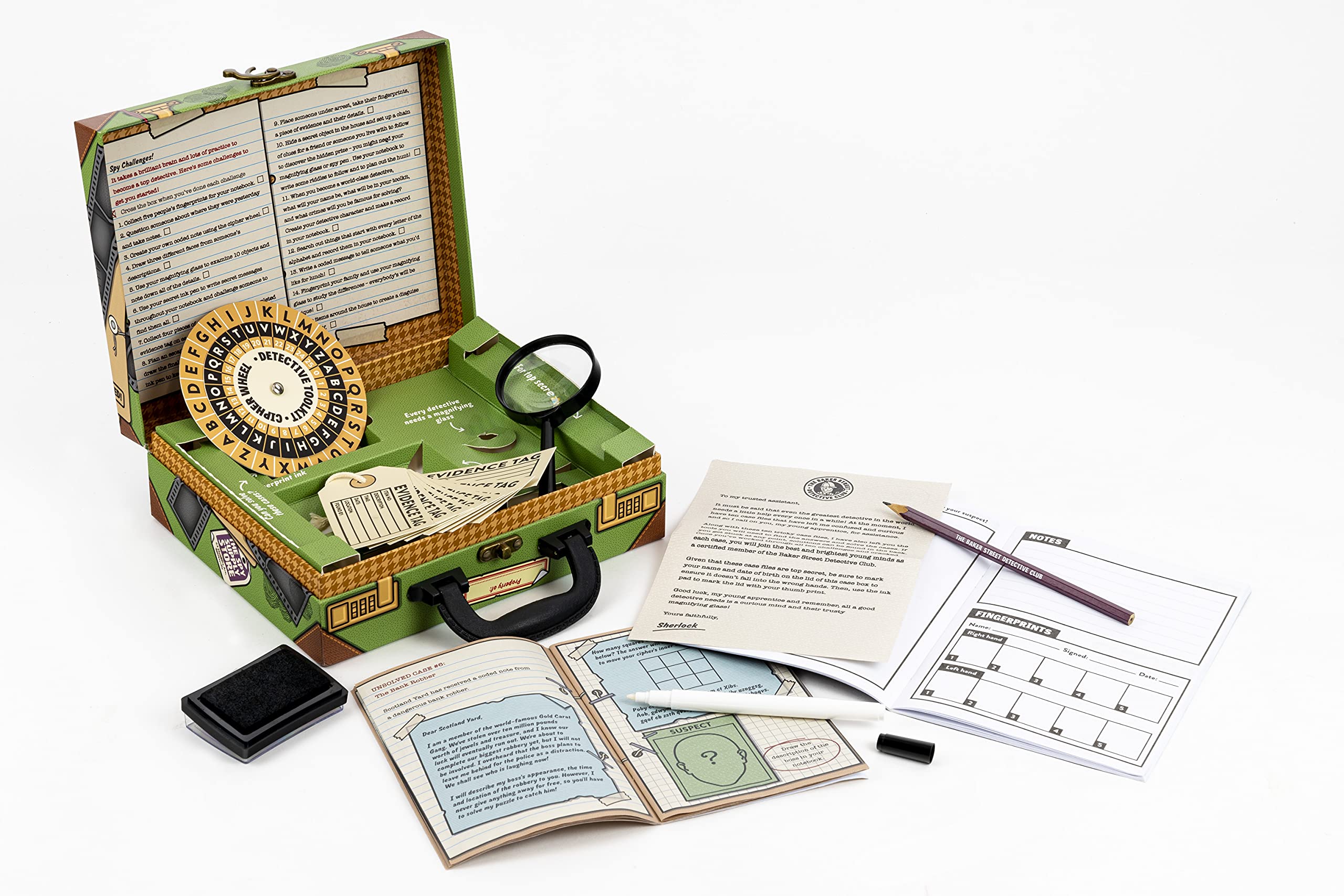 Amazon.com: Professor PUZZLE The Detective Toolkit - Mystery Case